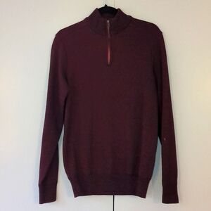 Robert Graham men's quarter zip sweater size Small